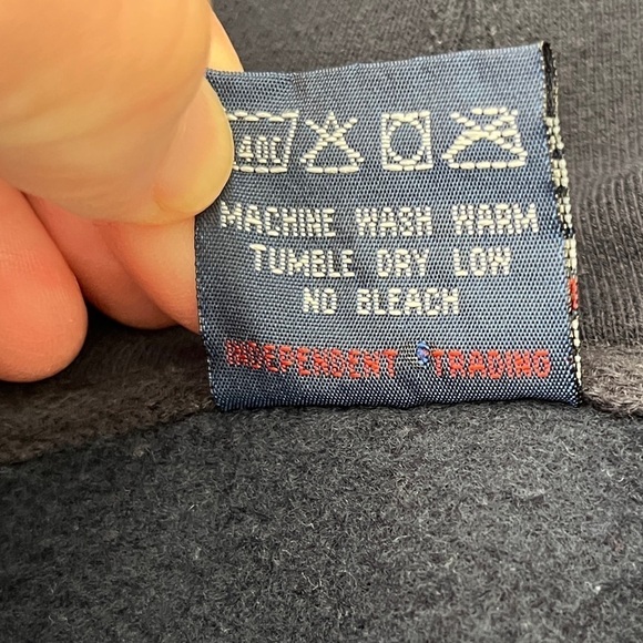 ERIC CLAPTON WORLD TOUR 2006/2007 Navy Blue Concert Pullover Hoodie Collectible - Picture 8 of 13